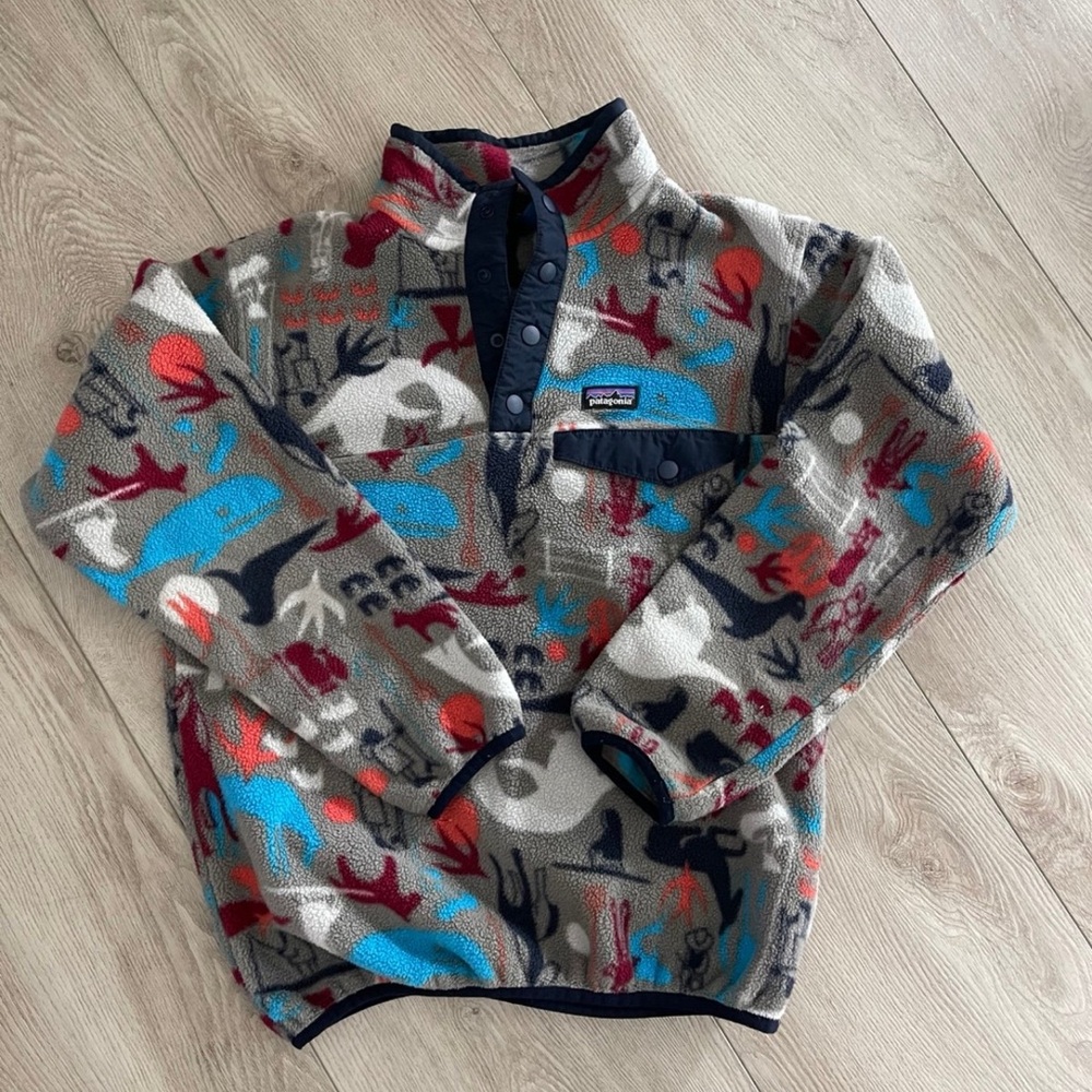 Patagonia fleece sweatshirt, size 12